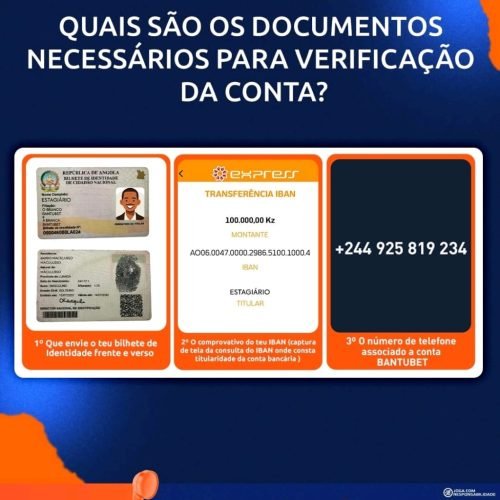 Verificar conta na Bantu bet